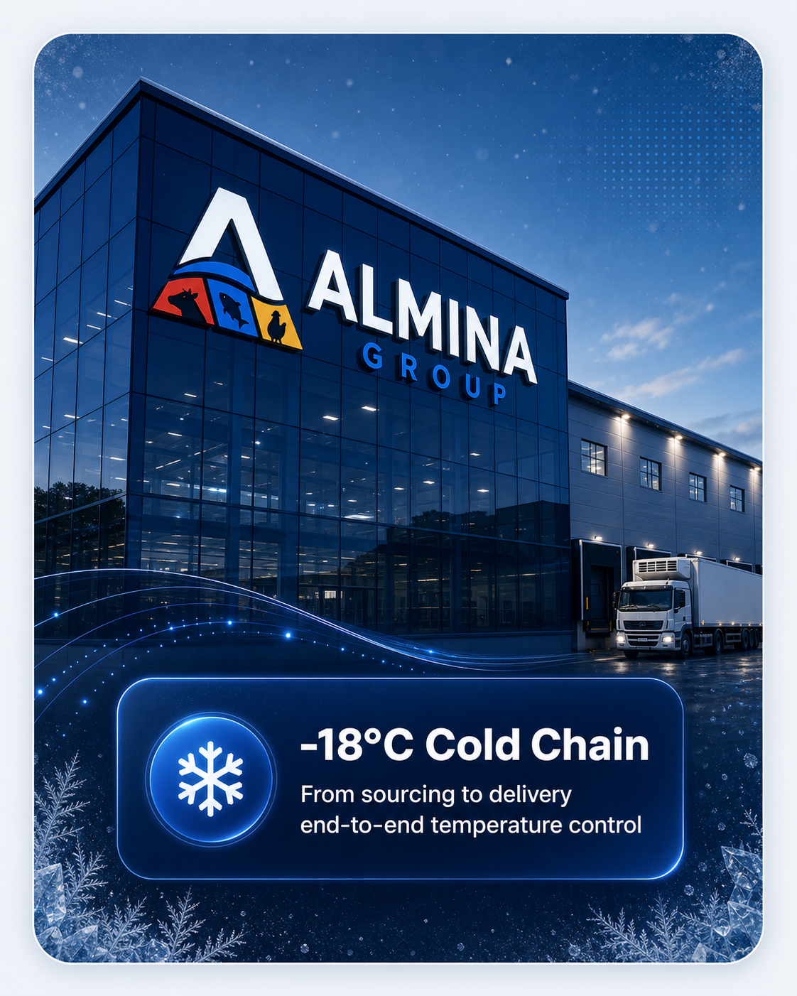 ALMINA GROUP cold chain facility
